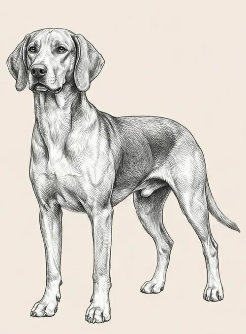 Sabueso anglofrancés mediano